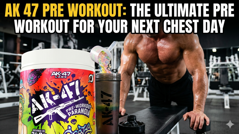 AK 47 Pre Workout The Ultimate Pre Workout For Your Next Chest Day