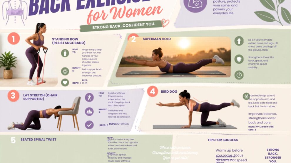 Back Exercises for Women
