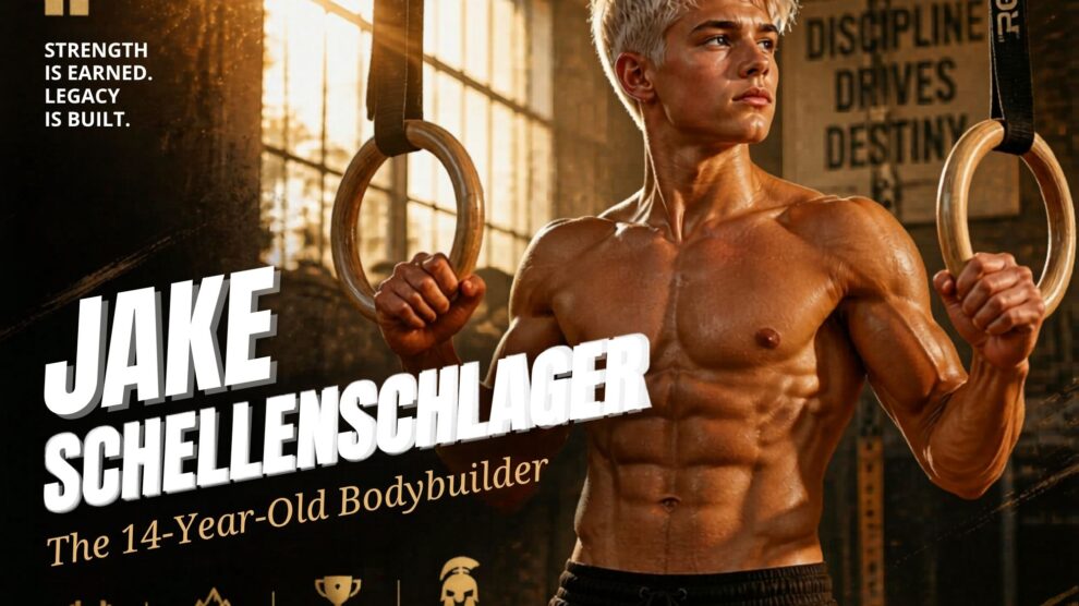 Jake schellenschlager the 14 years old bodybuilder