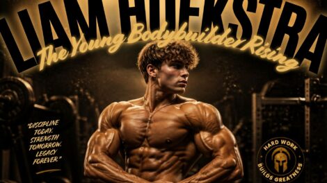 Liam Hoekstra A young bodybuilder